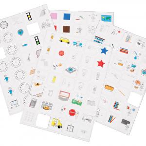 Mágneses Piktogram Készlet, Alap