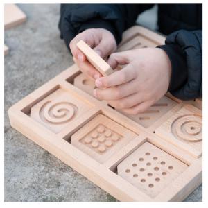 Memo Szenzoros Fa Puzzle