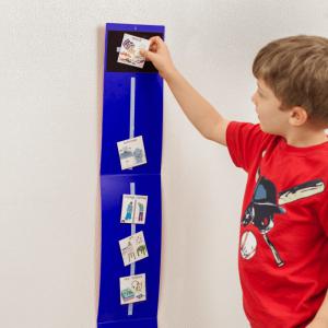 PECS Időbeosztás Tábla Készlet