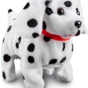 Plüss kutyus - kapcsolóval működtethető plüss játék