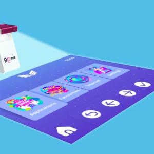 Roomie interaktív kivetítő