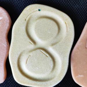 Számolás-előkészítő szenzoros kövek (10 db/szett)