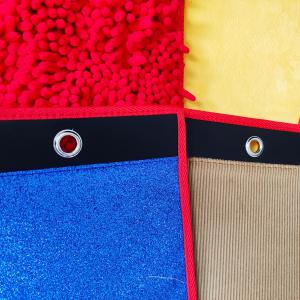 Tapintható mini szőnyeg készlet (6 db/szett)