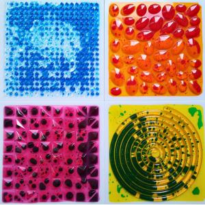 Texturált Folyékony Padlólapok (4db)