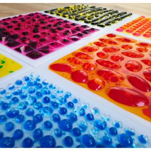 Texturált Folyékony Padlólapok (6db)