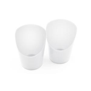 Vágott, rugalmas műanyag pohár, közepes 60ml (2db/csomag)