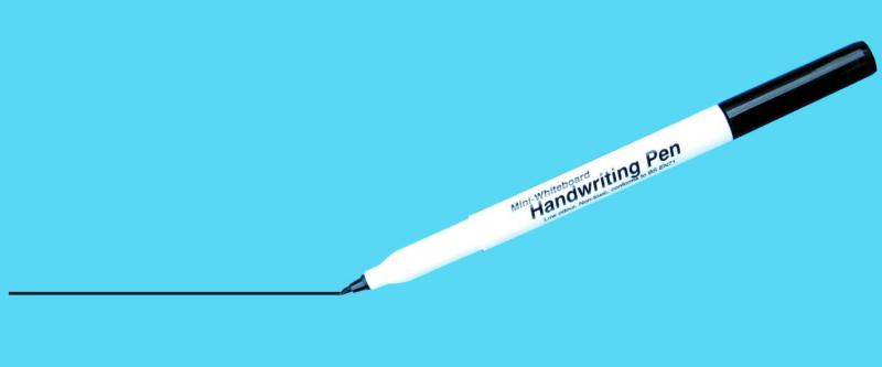 Filctoll Whiteboard táblához, fekete, vékony hegyű