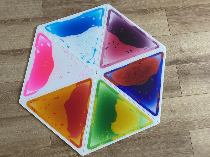 Folyékony Padlólap Háromszög