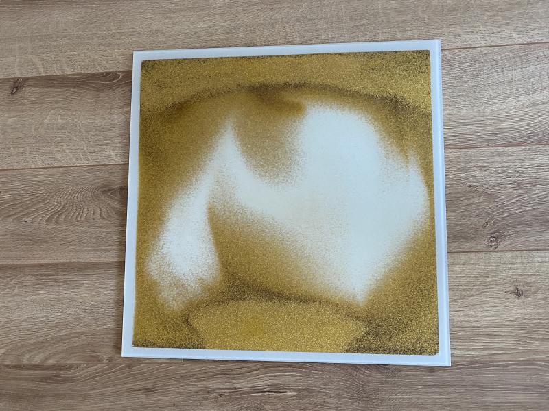 Folyékony Padlólap Nagy Négyzet - Arany