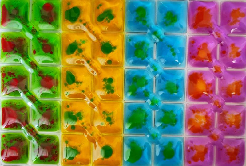 Folyékony szenzoros jégkocka