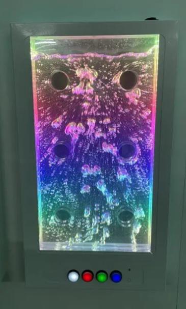 Interaktív buborékfal