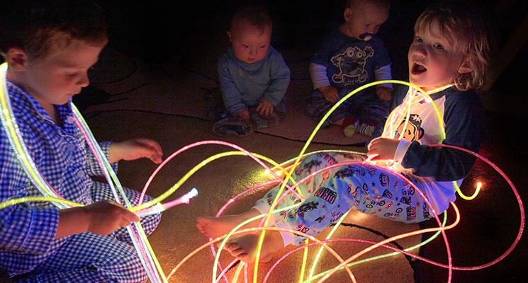 Jumbo optikai szálgubanc - 1 méter/ 15 szál