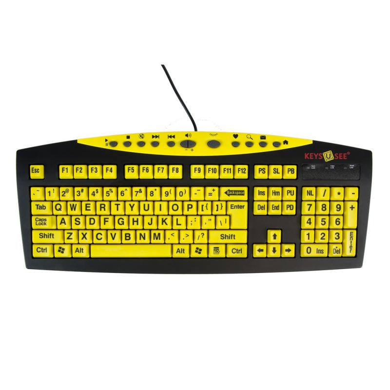 Keys-U-See Keyboard - Yellow