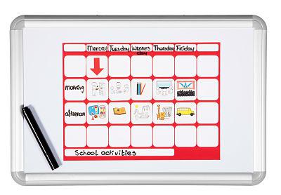 Mágneses Piktogram Készlet, Alap