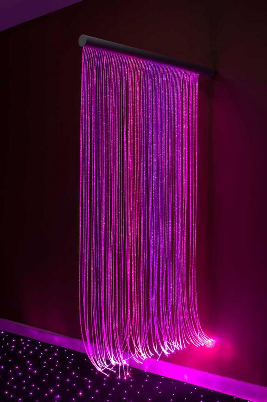 Optikai szálas fényfüggöny (108db/2m)