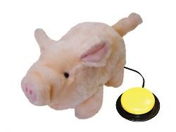 Percy, a malacka - kapcsolóval működtethető plüss játék