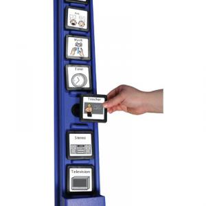 7 üzenetes fali kommunikátor, kék - Már nem elérhető!