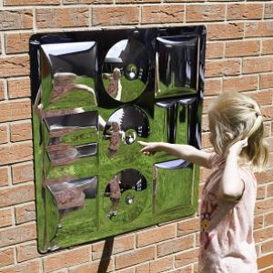 9 buborékos homorú-domború szenzoros tükör