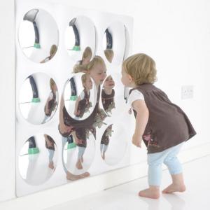 9 buborékos, szenzoros domború tükör