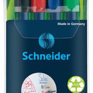 Filctoll Whiteboard táblához, színes - Schneider Maxx Eco (4db/szett)