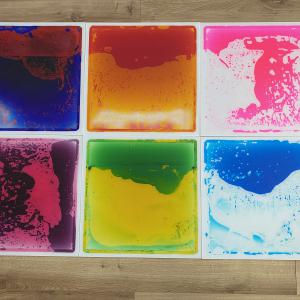 Folyékony Padlólap Nagy Négyzet 50x50 (6db)