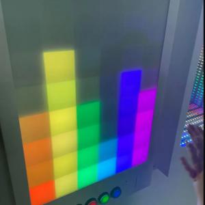 Interaktív hang-fény panel