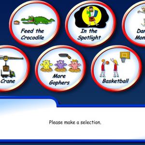 Két Kapcsolós játék - készségfejlesztő szoftver 2. (Egy felhasználós)