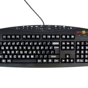 Keys-U-See Billentyűzet - fekete