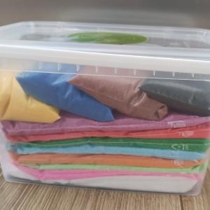 Kinetikus homok, színes szett (12 db/csomag)