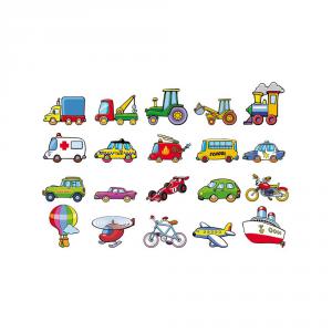 Mágneses járművek (4 db/szett)