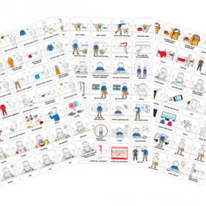 Mágneses Piktogram Készlet Tiniknek és Felnőtteknek