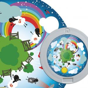 Színes képsorozat Űr projektorhoz