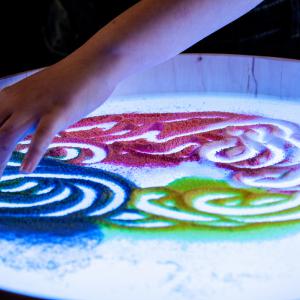 Varázslatos világító asztal