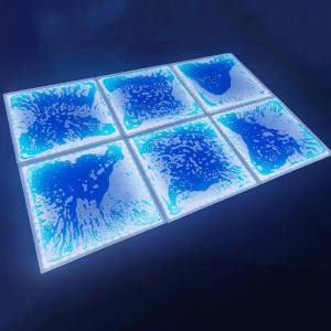 Világító Folyékony Padlólap Nagy Négyzet