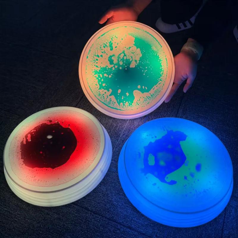 Világító, Folyadékkal Töltött Egyensúlyozó Lépőkő