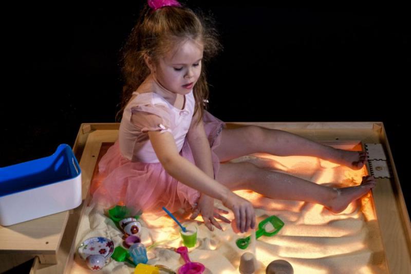 Világító homok-varázsdoboz (alap)