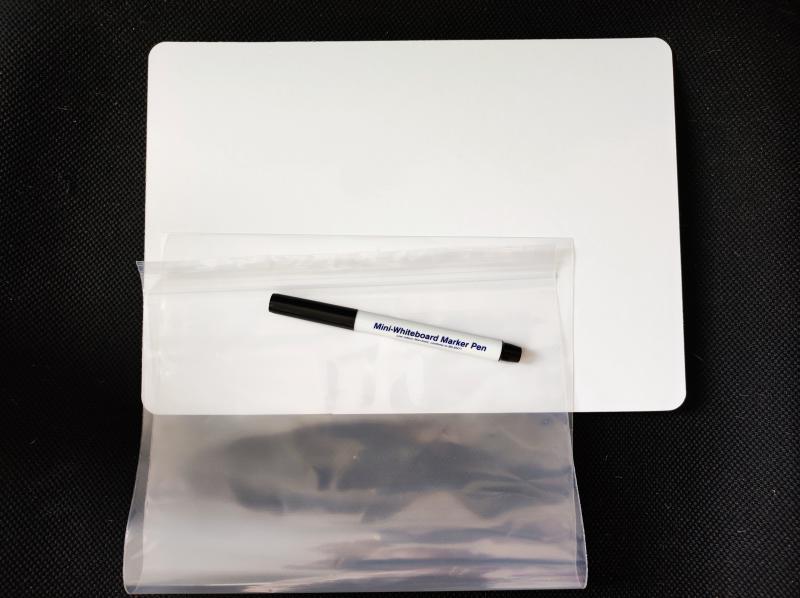 WHITEBOARD tábla, fehér (A/4-es)