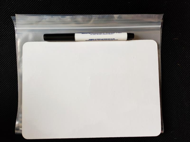 WHITEBOARD tábla, fehér (A/5-ös)