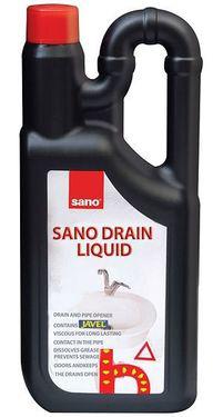 Sano Drain Folyékony lefolyótisztító 1L