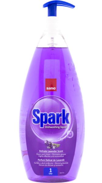 SANO SPARK levendula mosogató pumpás 1 L