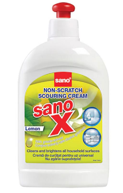 Sano X Karcmentes súrolókrém citrom 500g