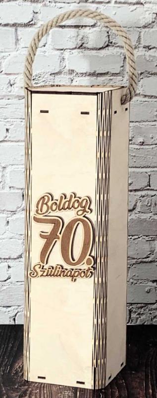 fa bortartó 70. születésnapra