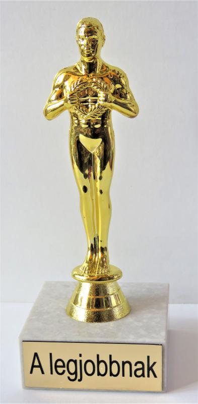 Oscar szobor a legjobbnak