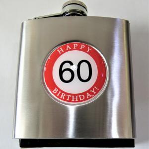 laposüveg, flaska hb. 60. születésnapra