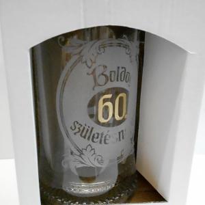 söröskorsó 60. születésnapra homokfújt