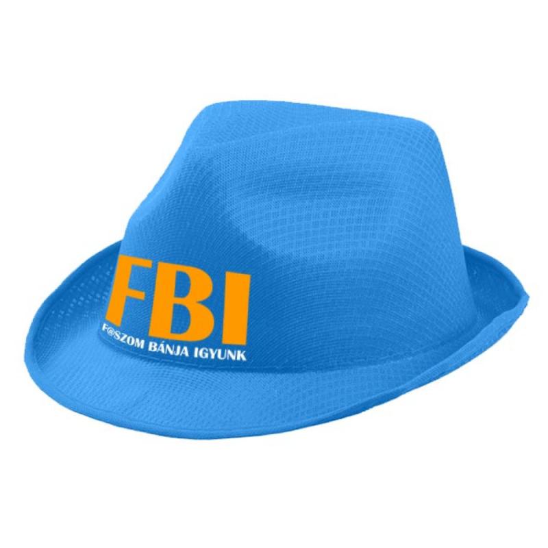 vicces parti kalap FBI világoskék