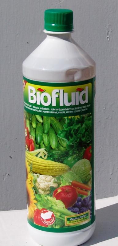 BioFluid Szántóföldi, kertészeti kultúrák bio tápoldat 1 liter