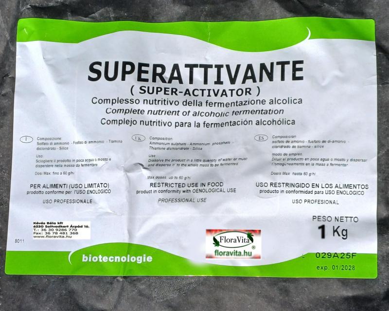 Borélesztő táp Super-Activátor 1kg