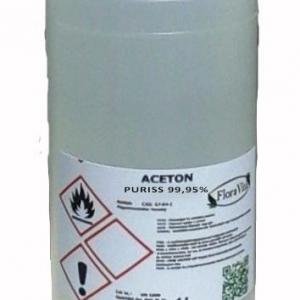 ACETON 99,95%-OS PURISS vegytiszta MINŐSÉG 1000 ML