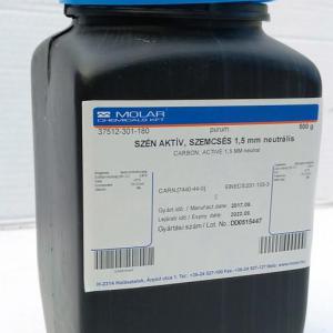 AKTÍV SZÉN , 500 g SZEMCSÉS 1,5 mm. Granulált.